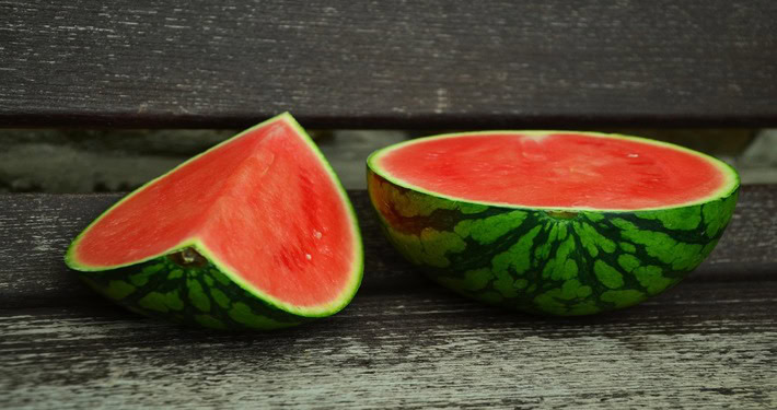 Anguria tagliata a metà - InOrto